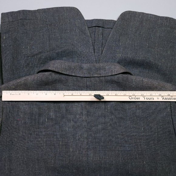 Ermenegildo Zegna Soft Linen Mohair 3 Button Partially Lined Blazer 44R - Picture 9 of 12
